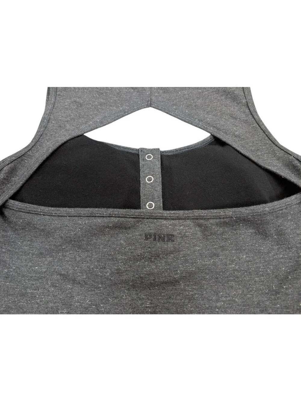 PINK Victoria's Secret All-Day Cotton Henley Scoop Bra M